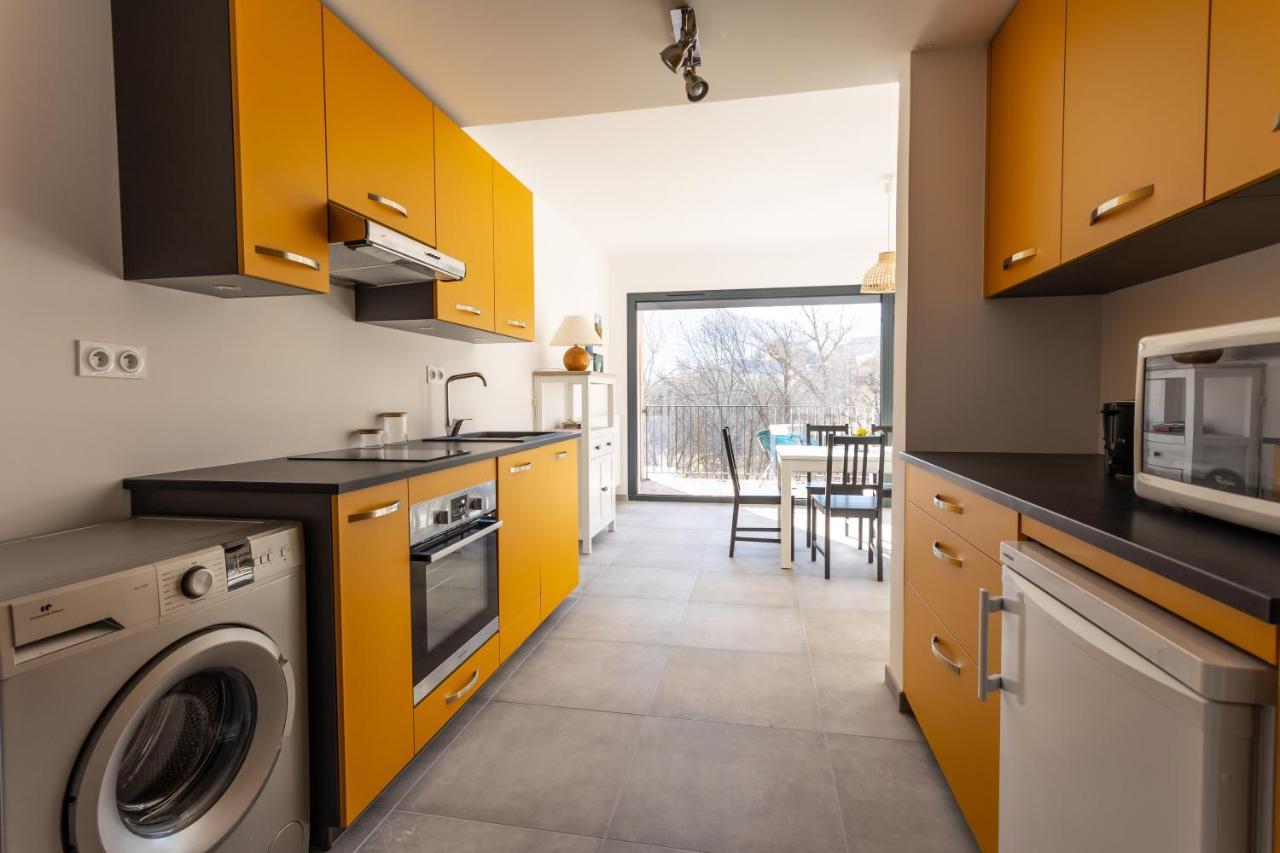 Au Calme Des Sommets - Vue Montagne Apartment Embrun ภายนอก รูปภาพ
